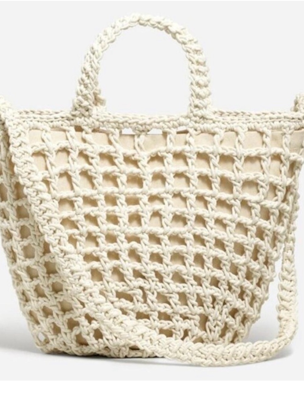 The Crocheted Shoulder Bag from Madewell